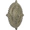 Ekena Millwork Haylynn Ceiling Medallion (Canopies up to 1 1/4"), 29 1/8"OD x 1 1/4"ID x 4"P, Castle Stone Crackle CM29HYCSC - alternate 4
